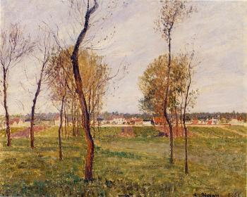 卡米耶 畢沙羅 A Meadow in Moret